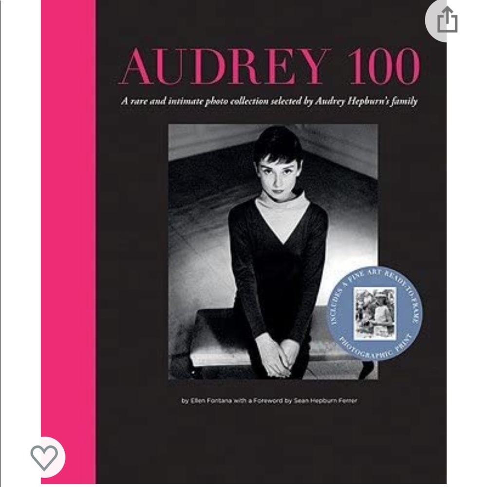 Audrey 100 Coffee Table Book